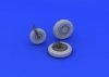 Eduard 648213 A-4E wheels early 1/48 (EDUARD, HASEGAWA)